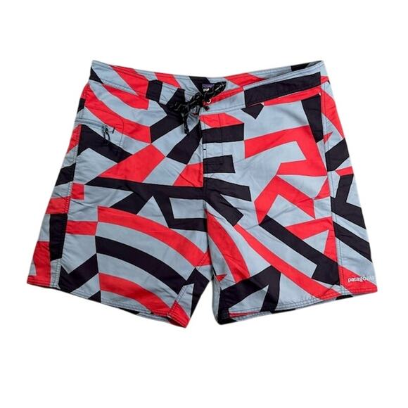 Patagonia Shorts Mens 40 Minimalist Wavefarer Boardshorts‎ Swimming Beach Surf - Picture 1 of 12